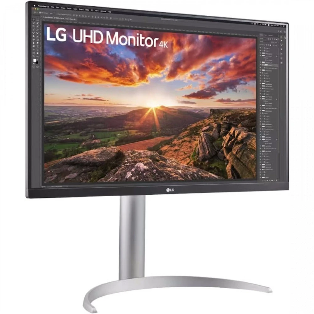 Монитор LG UHD 4K IPS 27UP850N-W.ADRZ 27 ", IPS, 4K UHD 3840x2160 (16:9), 60 Гц