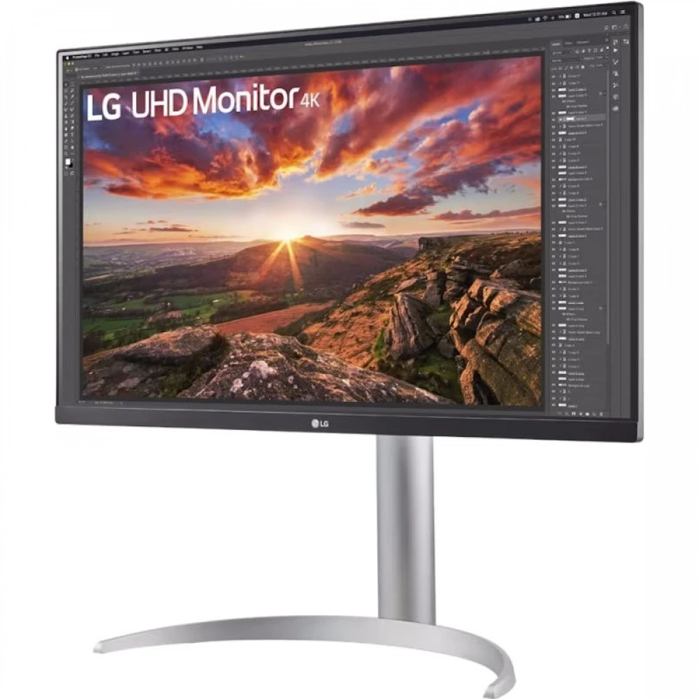 Монитор LG UHD 4K IPS 27UP850N-W.ADRZ 27 ", IPS, 4K UHD 3840x2160 (16:9), 60 Гц