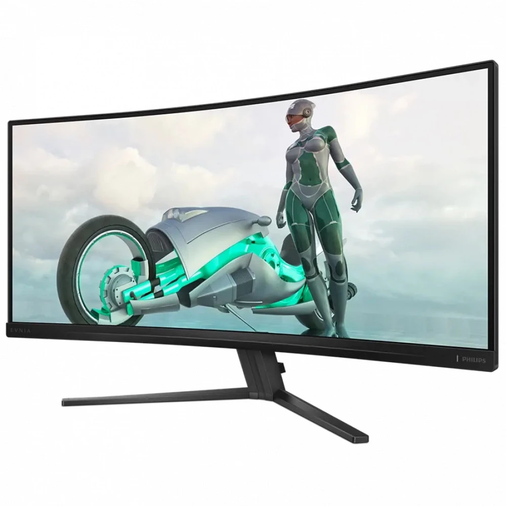 Монитор Philips EVNIA 3000 34M2C3500L 32 ", VA, Ultra-Wide QHD 3440x1440 (21:9), 180 Гц