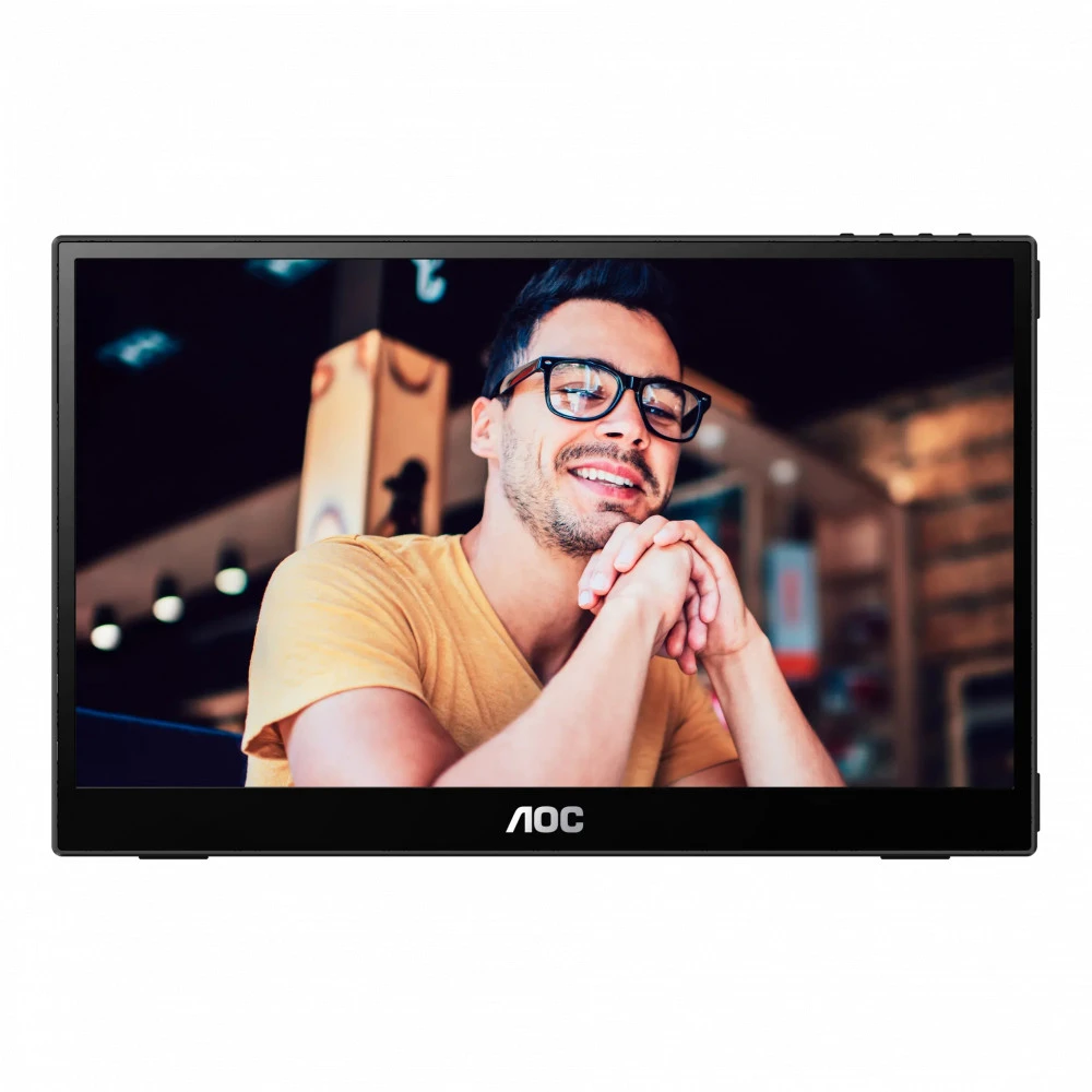 Монитор AOC 16T3EA 15.6 ", IPS, Full HD 1920x1080 (16:9), 60 Гц