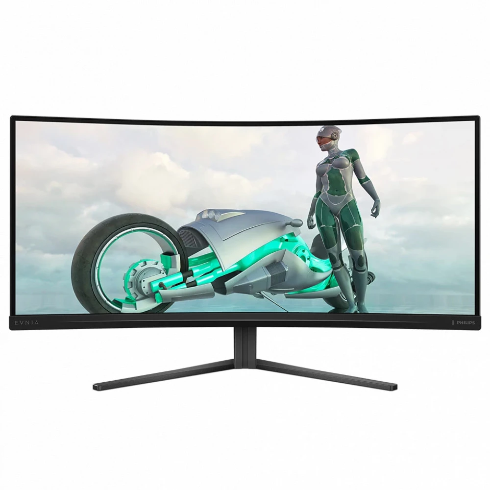 Монитор Philips 34M2C3500L/01 34 ", VA, Ultra-Wide QHD 3440x1440 (21:9), 180 Гц
