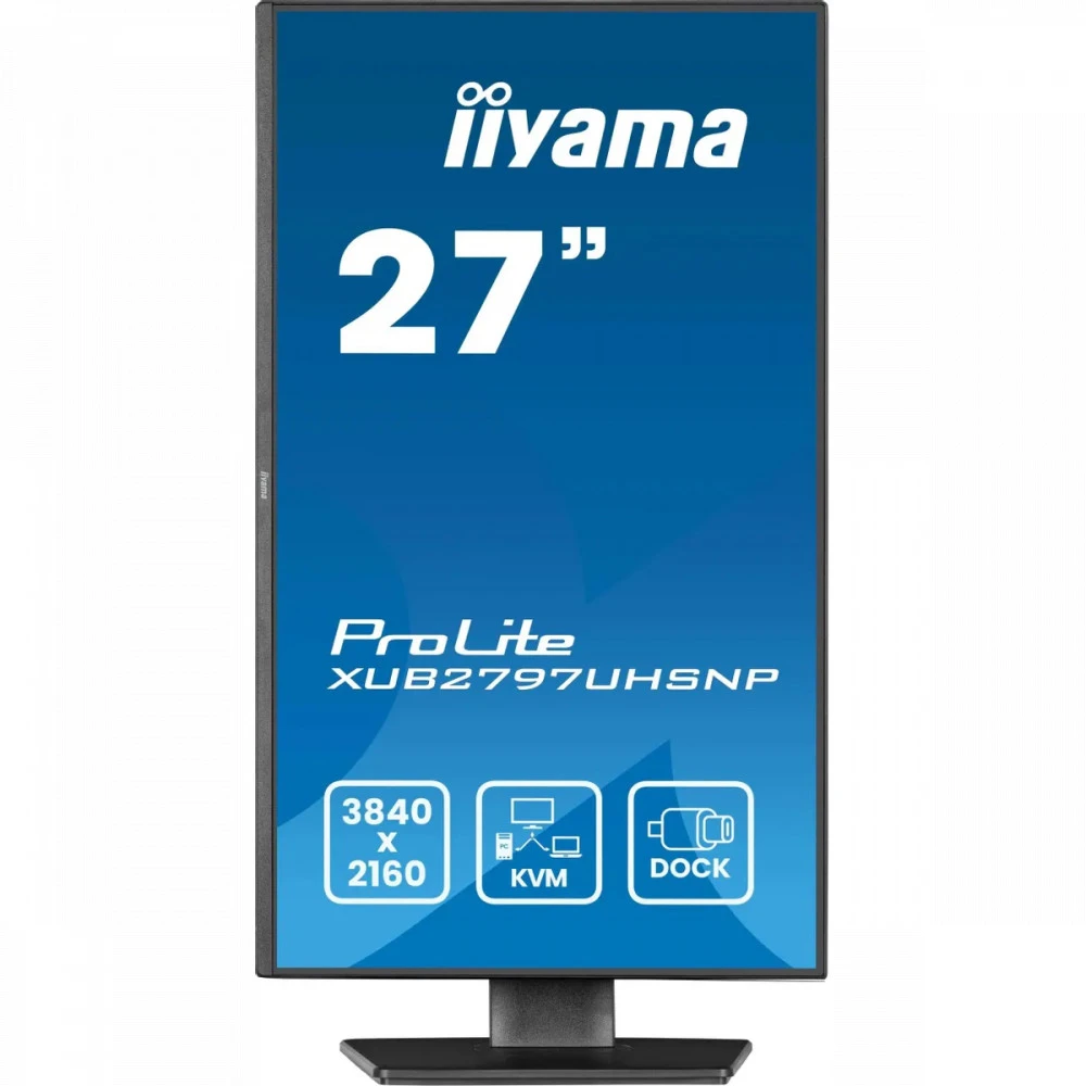 Монитор IIYAMA ProLite XUB2797UHSNP-B1 27 ", IPS, 4K UHD 3840x2160 (16:9), 60 Гц