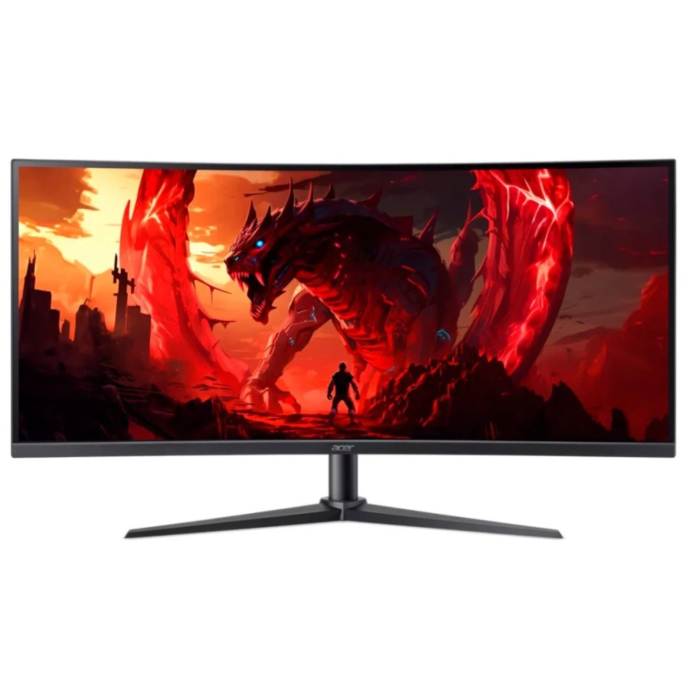 Монитор Acer Nitro XZ340CURJ0bmiiphx UM.CX0CD.003 34 ", VA, Ultra-Wide QHD 3440x1440 (21:9), 120 Гц