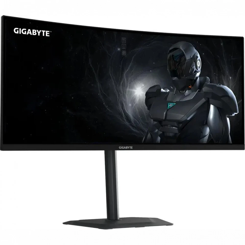 Монитор Gigabyte G34WQC2 EK 20VM0-34WQC2BM-1EKS|| 34 ", VA, Ultra-Wide QHD 3440x1440 (21:9), 200 Гц