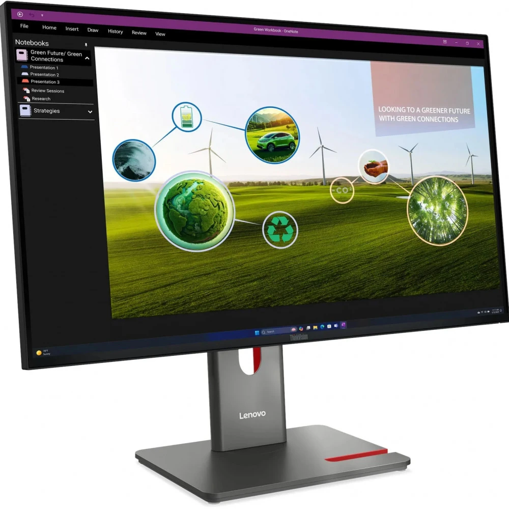 Монитор Lenovo ThinkVision P27Q-40 64A7GAT6EU 27 ", IPS, Quad HD 2560x1440 (16:9), 120 Гц