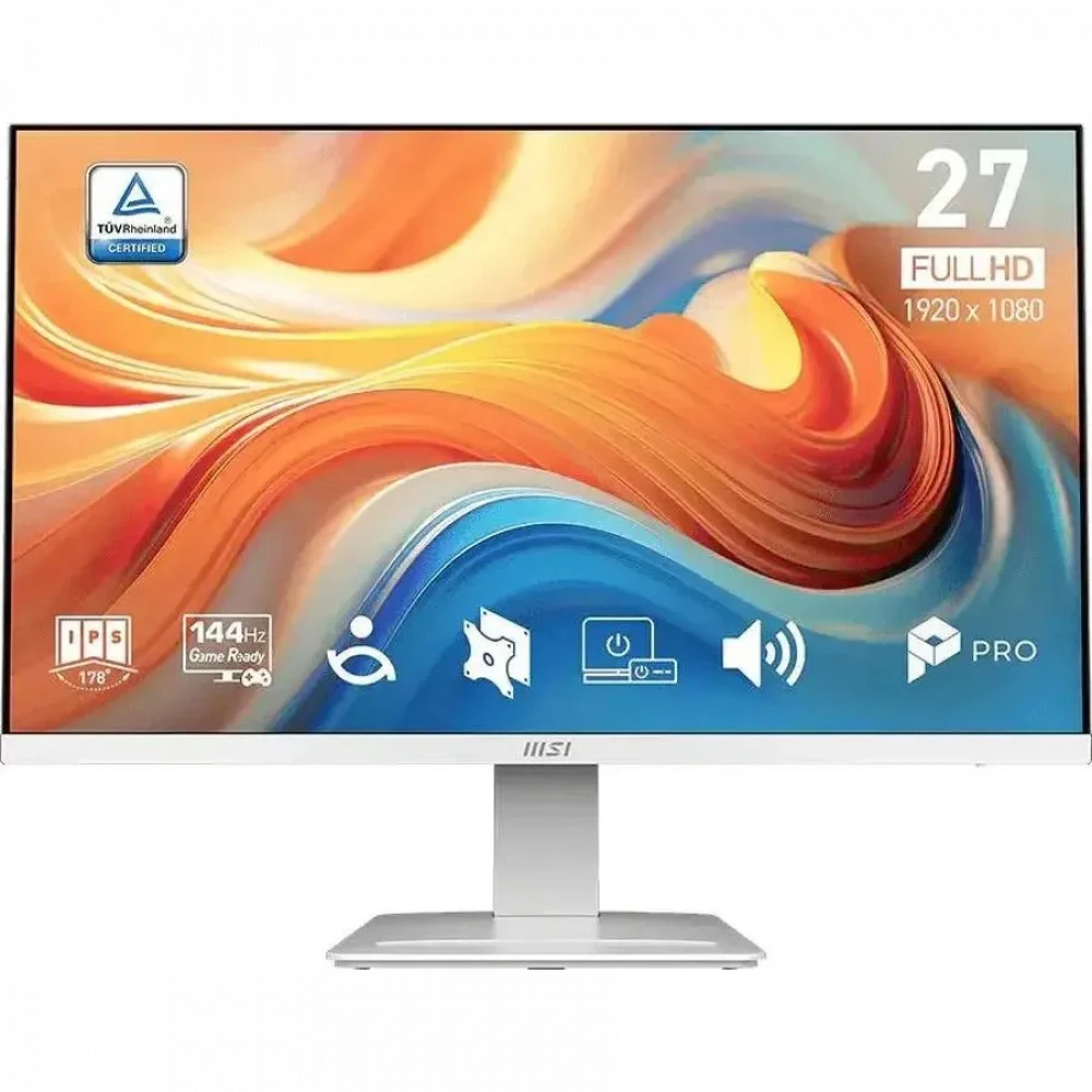Монитор MSI Pro MP273W E14A 9S6-3PB4CH-265 27 ", IPS, Full HD 1920x1080 (16:9), 144 Гц