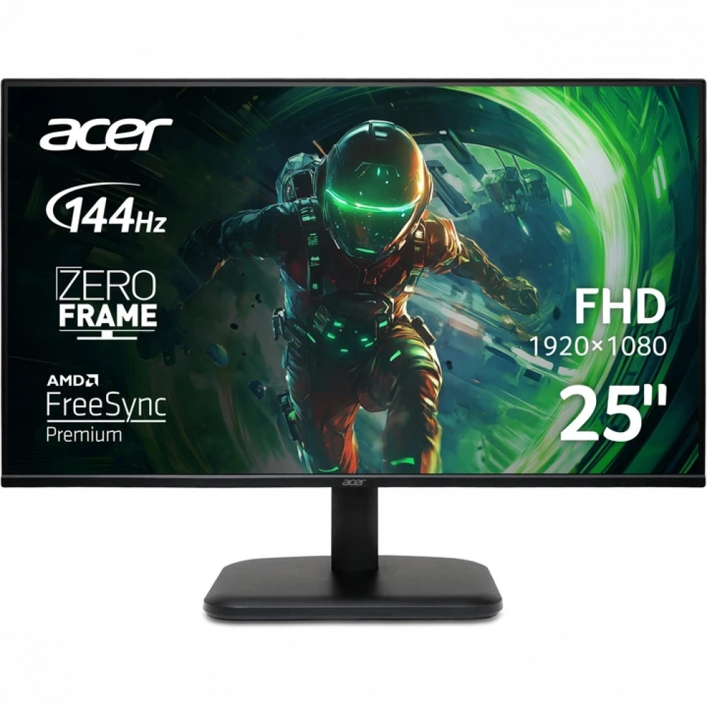 Монитор Acer EK251QP6bi UM.KE1EE.601 24.5 ", IPS, Full HD 1920x1080 (16:9), 144 Гц