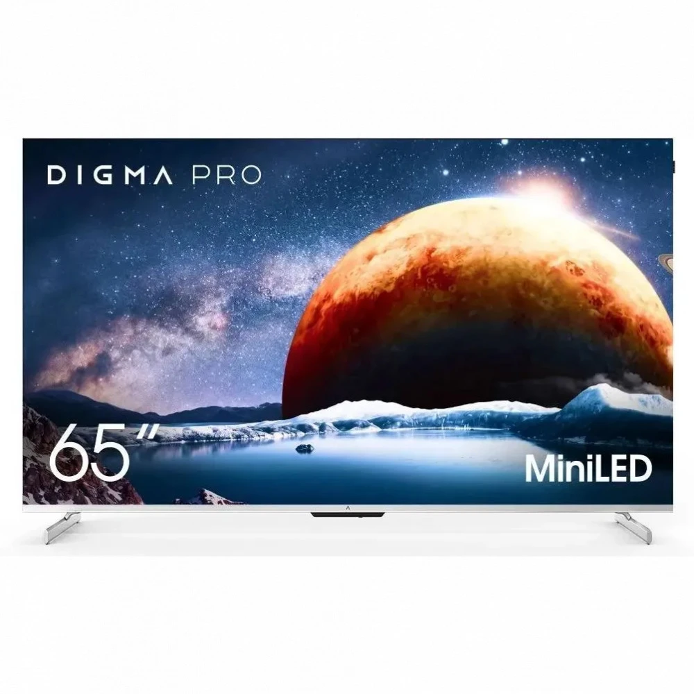 Телевизор Digma PRO 65Q 65 ", Smart TV, Черный