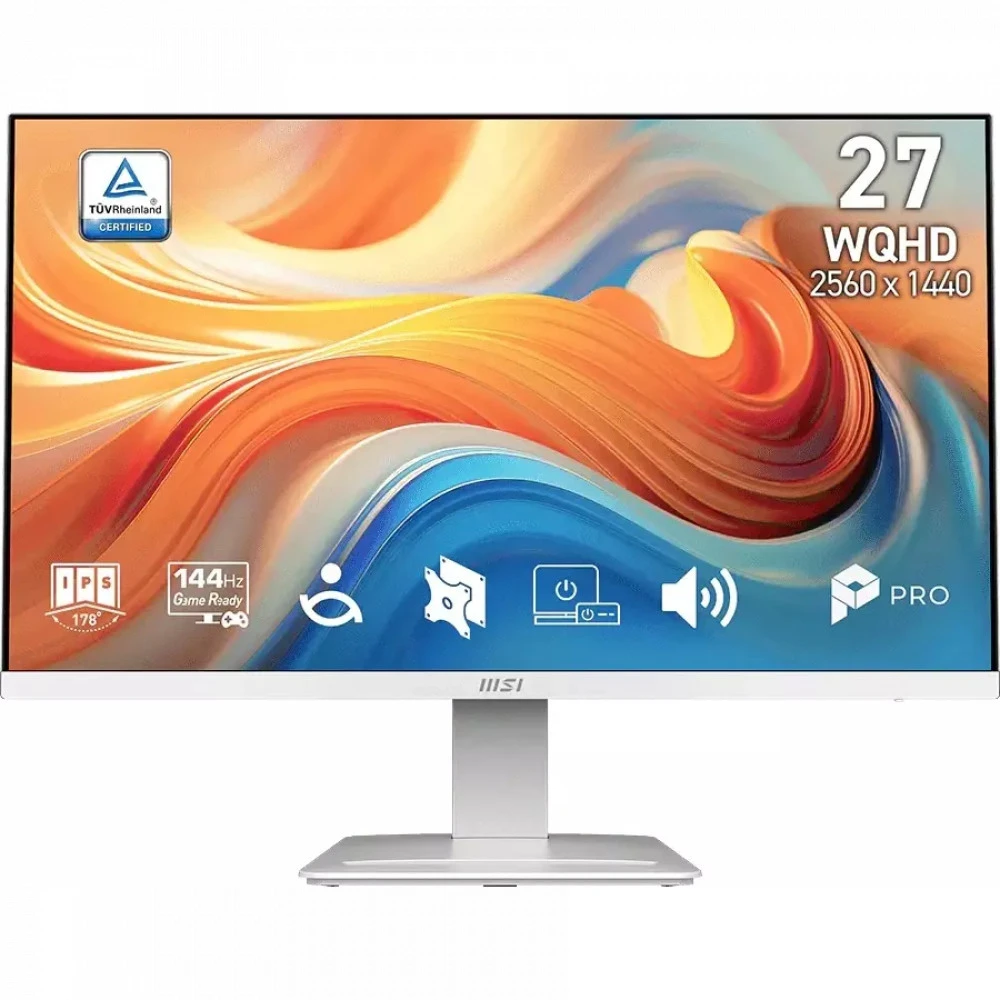 Монитор MSI Pro MP273QW E14 9S6-3PE2CH-059 27 ", IPS, Quad HD 2560x1440 (16:9), 144 Гц