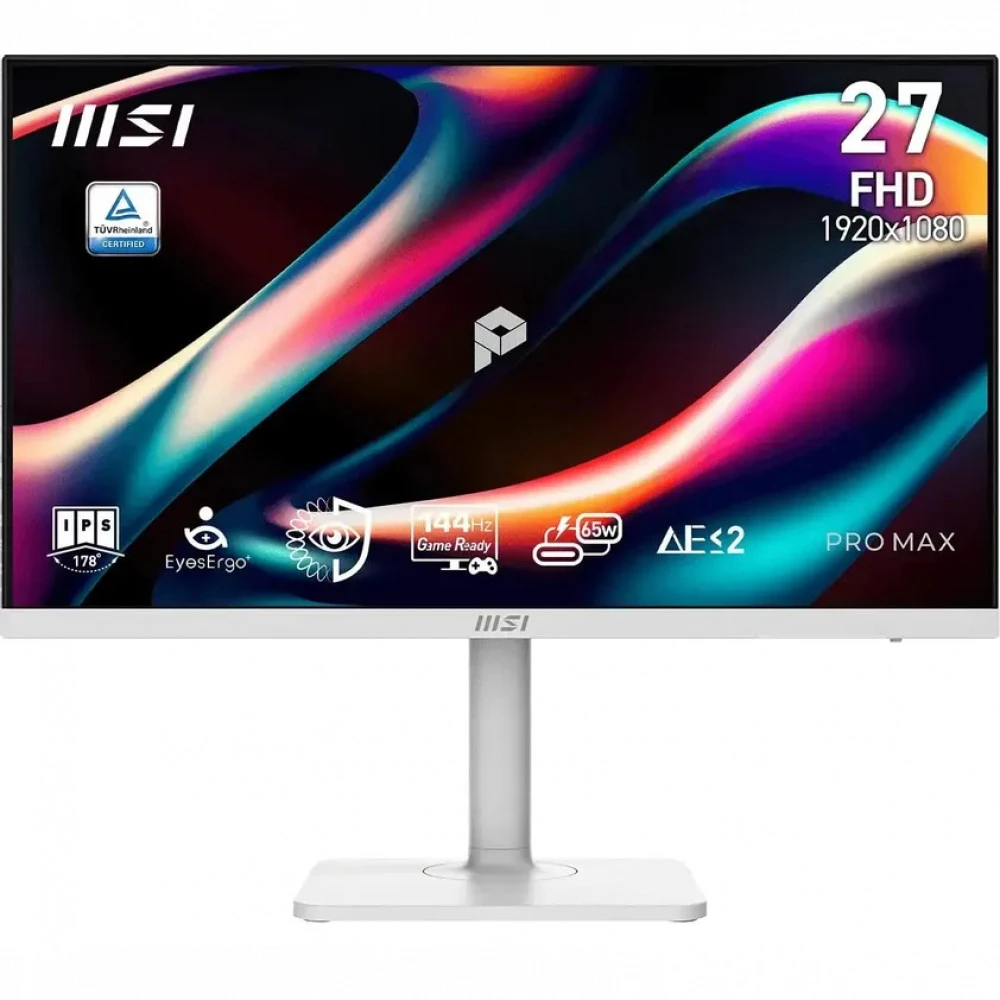Монитор MSI Pro MAX 271PHW E14 9S6-3PF54H-022 27 ", IPS, Full HD 1920x1080 (16:9), 144 Гц