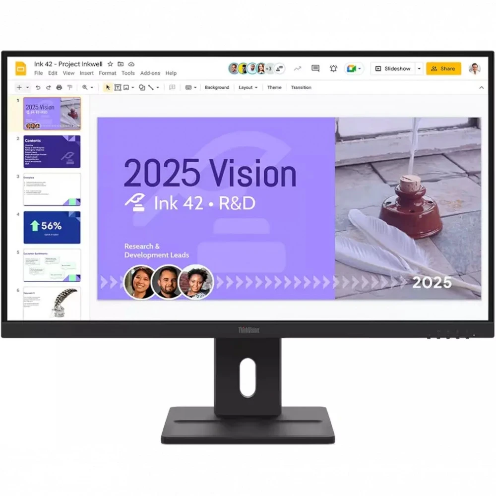 Монитор Lenovo ThinkVision E27Q-40 64BDGAT4UK 27 ", IPS, Quad HD 2560x1440 (16:9), 100 Гц