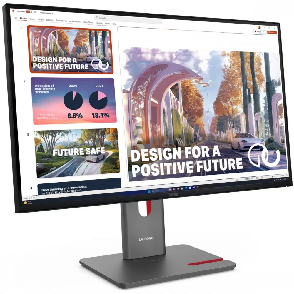 Монитор Lenovo ThinkVision P27QD-40 64B3GAT2UK 27 ", IPS, Quad HD 2560x1440 (16:9), 120 Гц