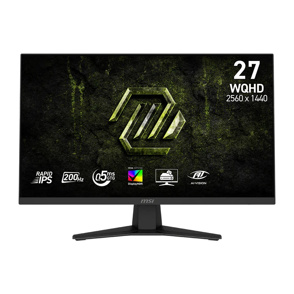 Монитор MSI MAG 274QF E20 9S6-3CE41H-095 27 ", IPS, Quad HD 2560x1440 (16:9), 200 Гц