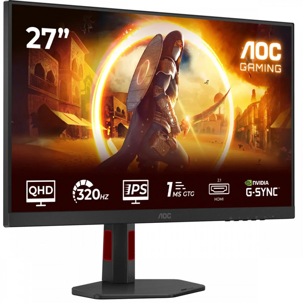 Монитор AOC Q27G4SRU/01 27 ", IPS, Quad HD 2560x1440 (16:9), 320 Гц