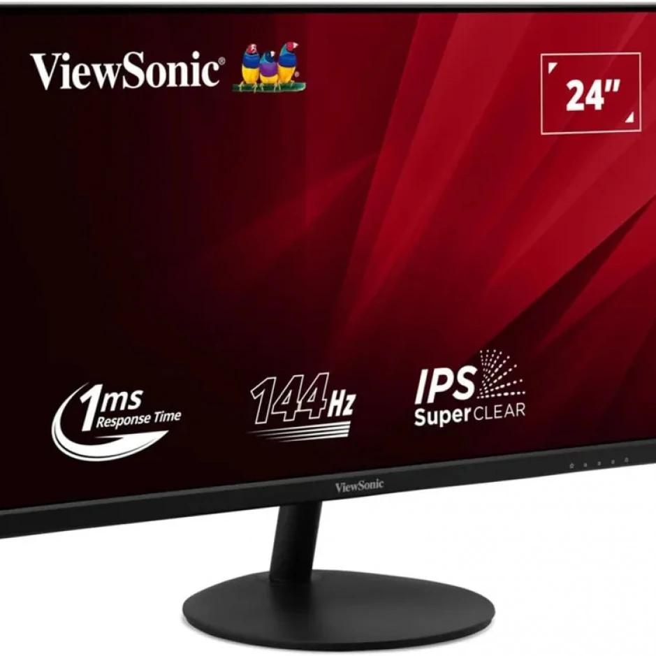 Монитор Viewsonic VA24E2-H 23.8 ", IPS, Full HD 1920x1080 (16:9), 144 Гц