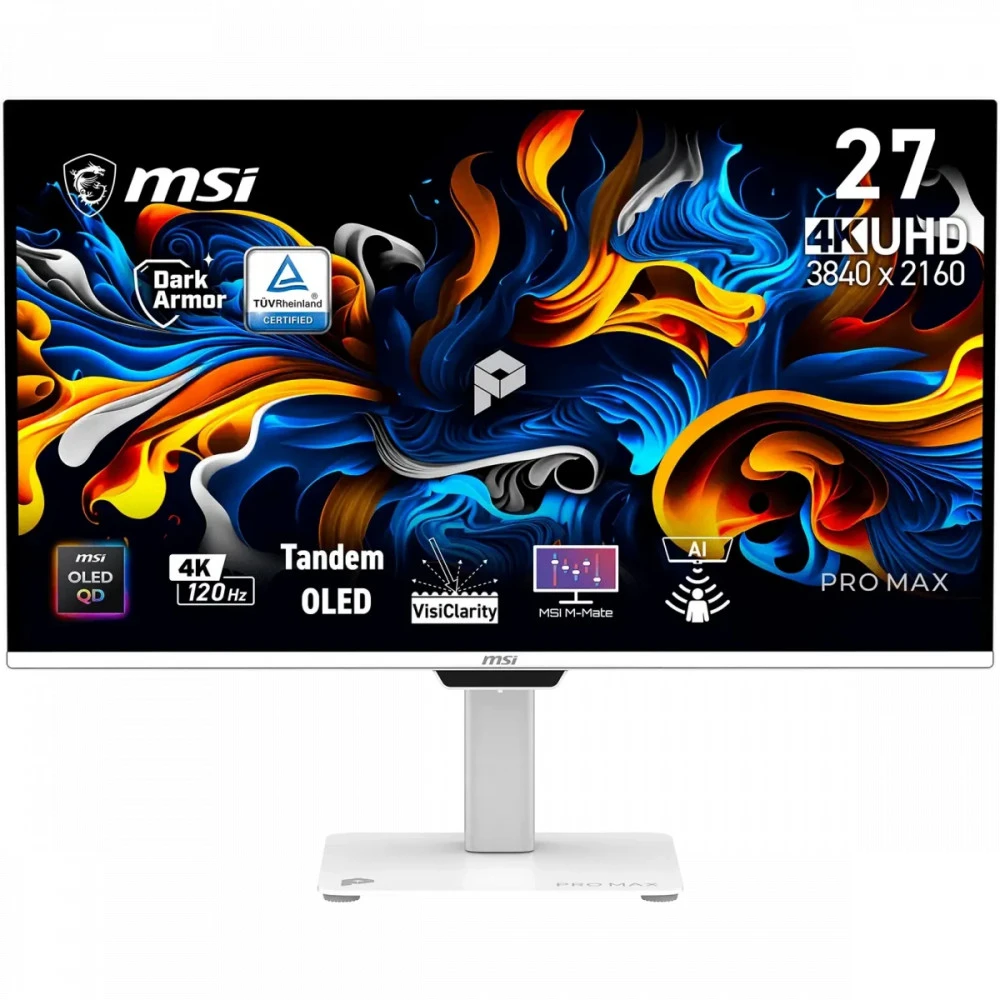Монитор MSI 9S6-3PF9CA-013 26.5 ", QD-OLED, 4K UHD 3840x2160 (16:9), 120 Гц