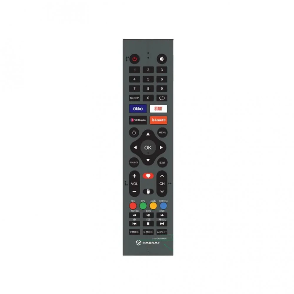 Телевизор Raskat 43F2200B 42.5 ", Smart TV, Черный