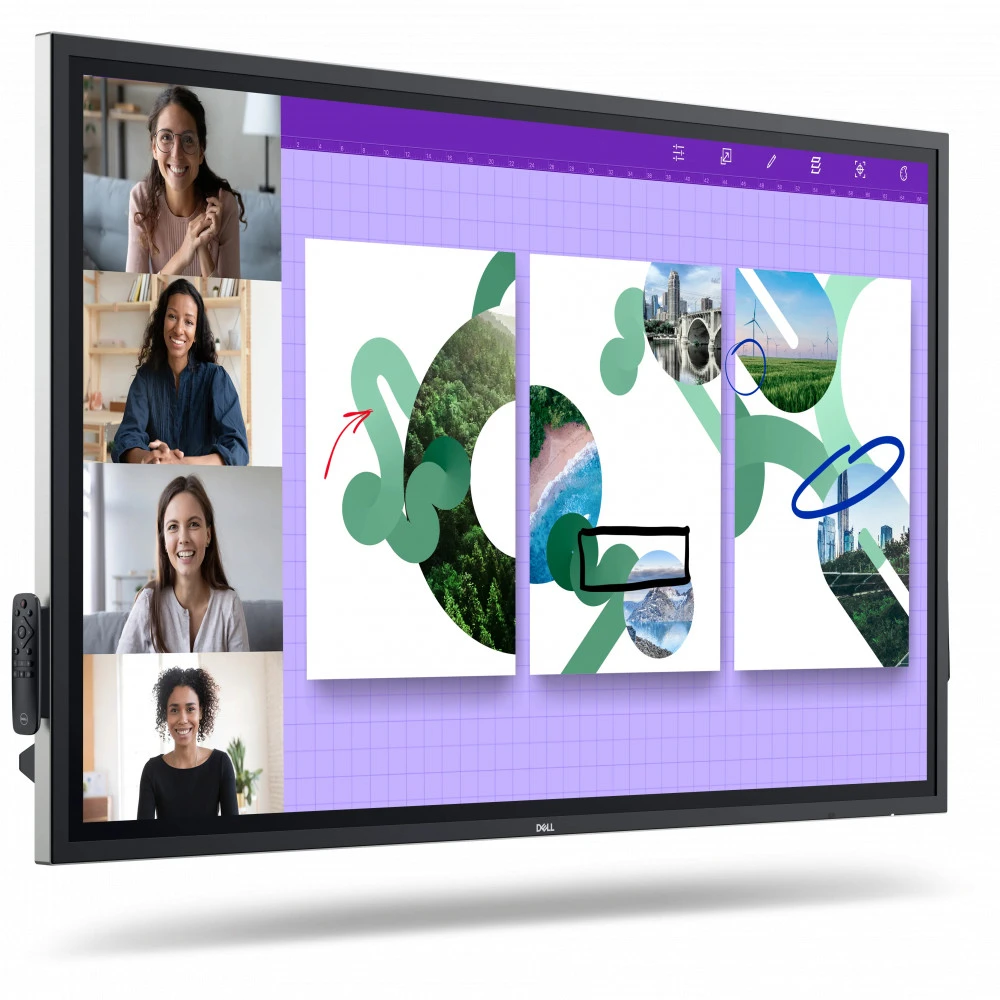Монитор Dell P6524QT 210-BJKJ 65 ", IPS, 4K UHD 3840x2160 (16:9), 60 Гц