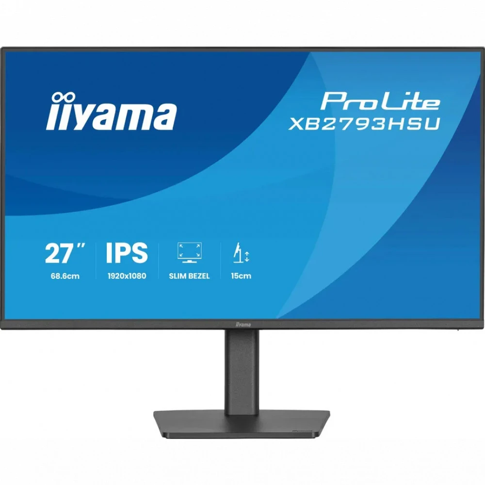 Монитор IIYAMA ProLite XB2793HSU-B1 27 ", IPS, Full HD 1920x1080 (16:9), 120 Гц