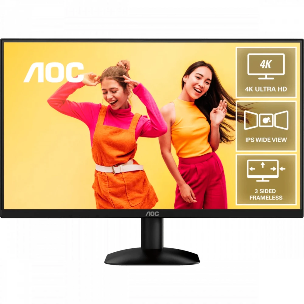 Монитор AOC U27B35 27 ", IPS, 4K UHD 3840x2160 (16:9), 60 Гц