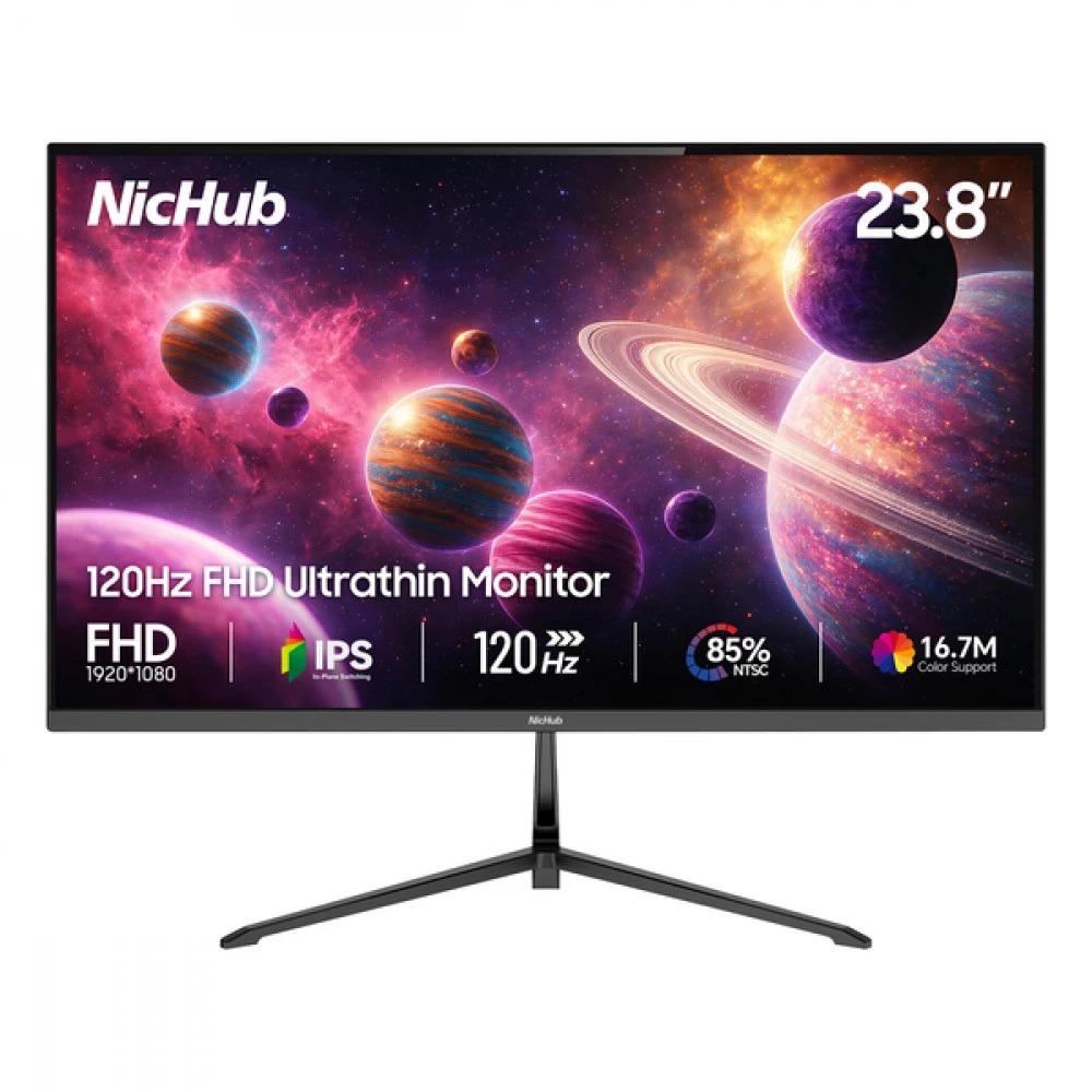 Монитор NicHub NH-MF2457-V 23.8 ", IPS, Full HD 1920x1080 (16:9), 120 Гц