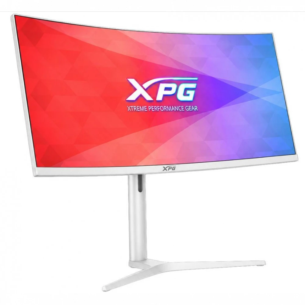 Монитор XPG RIFT R34WXC White RIFT R34WXC-WHCEU 34 ", VA, Ultra-Wide QHD 3440x1440 (21:9), 200 Гц
