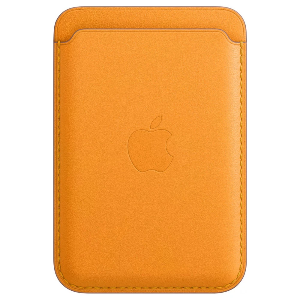 Аксессуары для смартфона Apple Чехол для iPhone Leather Wallet with MagSafe - California Poppy MHLP3ZM/A