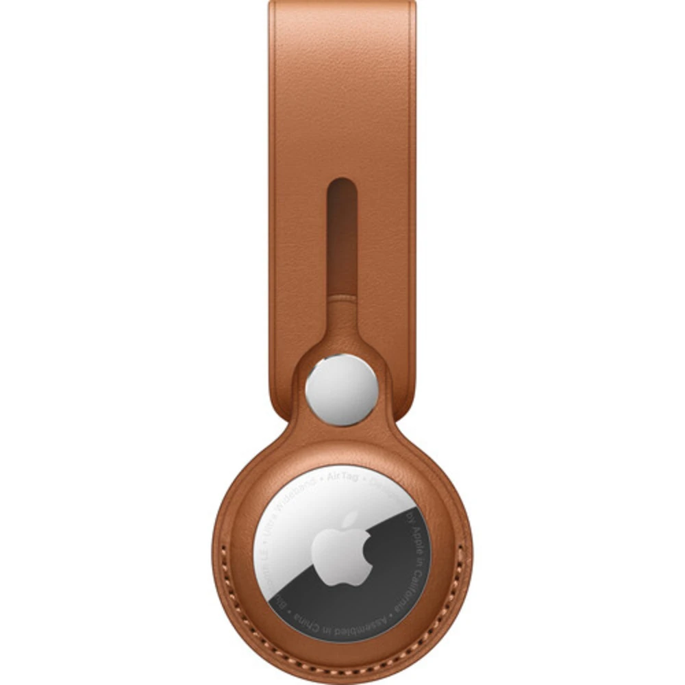 Аксессуары для смартфона Apple AirTag Leather Loop - Saddle Brown MX4A2ZM/A