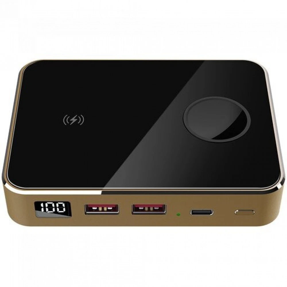 Внешний аккумулятор (Power Bank) Prestigio Graphene PD Watch Edition PPB112G_GD 10000 мАч, Золото