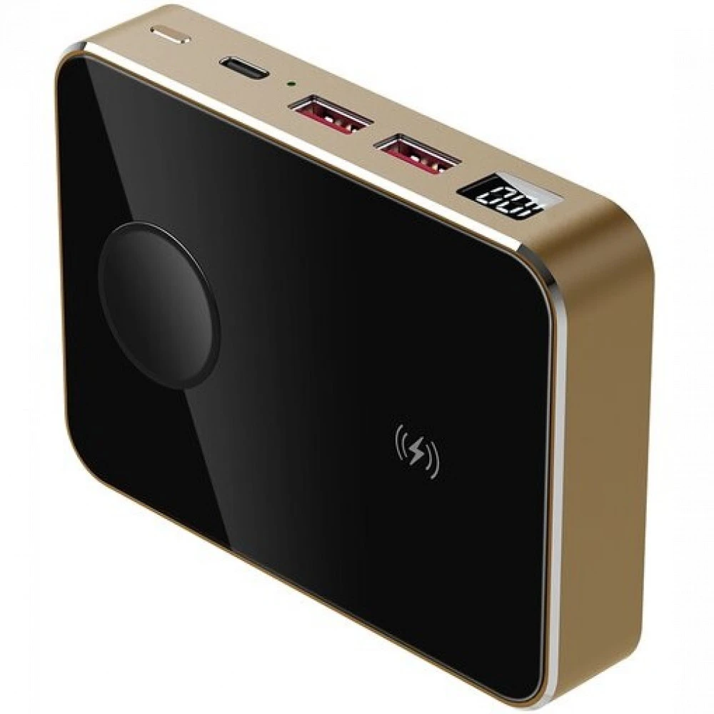 Внешний аккумулятор (Power Bank) Prestigio Graphene PD Watch Edition PPB112G_GD 10000 мАч, Золото