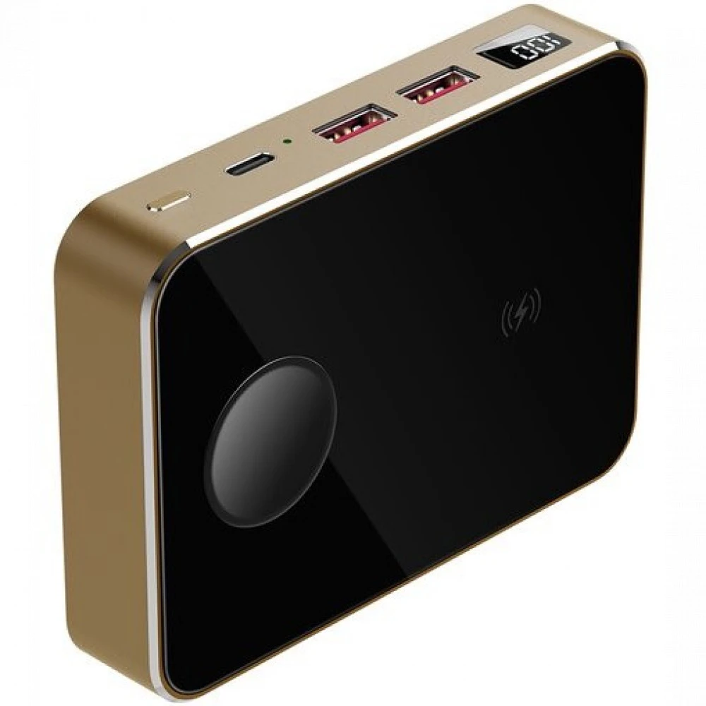 Внешний аккумулятор (Power Bank) Prestigio Graphene PD Watch Edition PPB112G_GD 10000 мАч, Золото