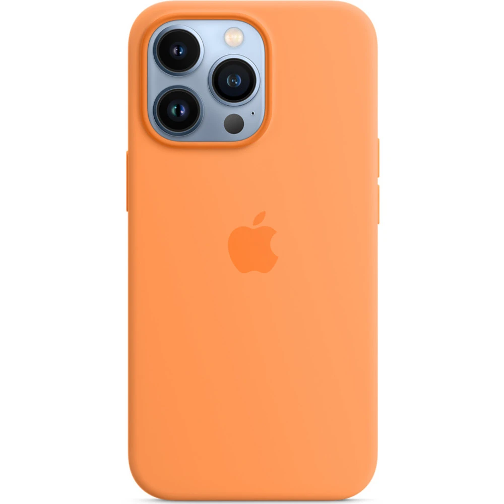 Аксессуары для смартфона Apple Чехол iPhone 13 Pro Silicone Case with MagSafe – Marigold MM2D3ZM/A