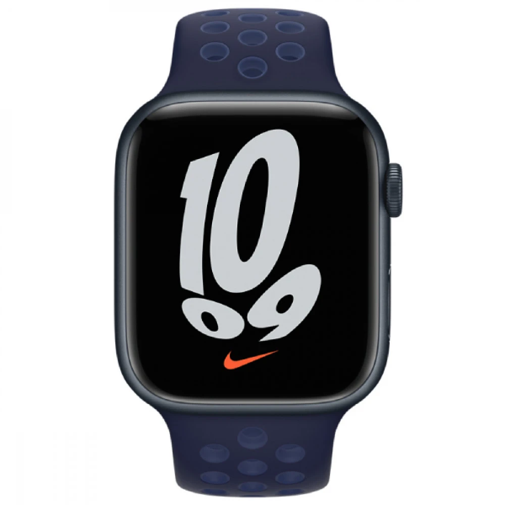 Аксессуары для смартфона Apple Ремешок 45mm Midnight Navy/Mystic Navy Nike Sport Band - Regular ML8C3ZM/A