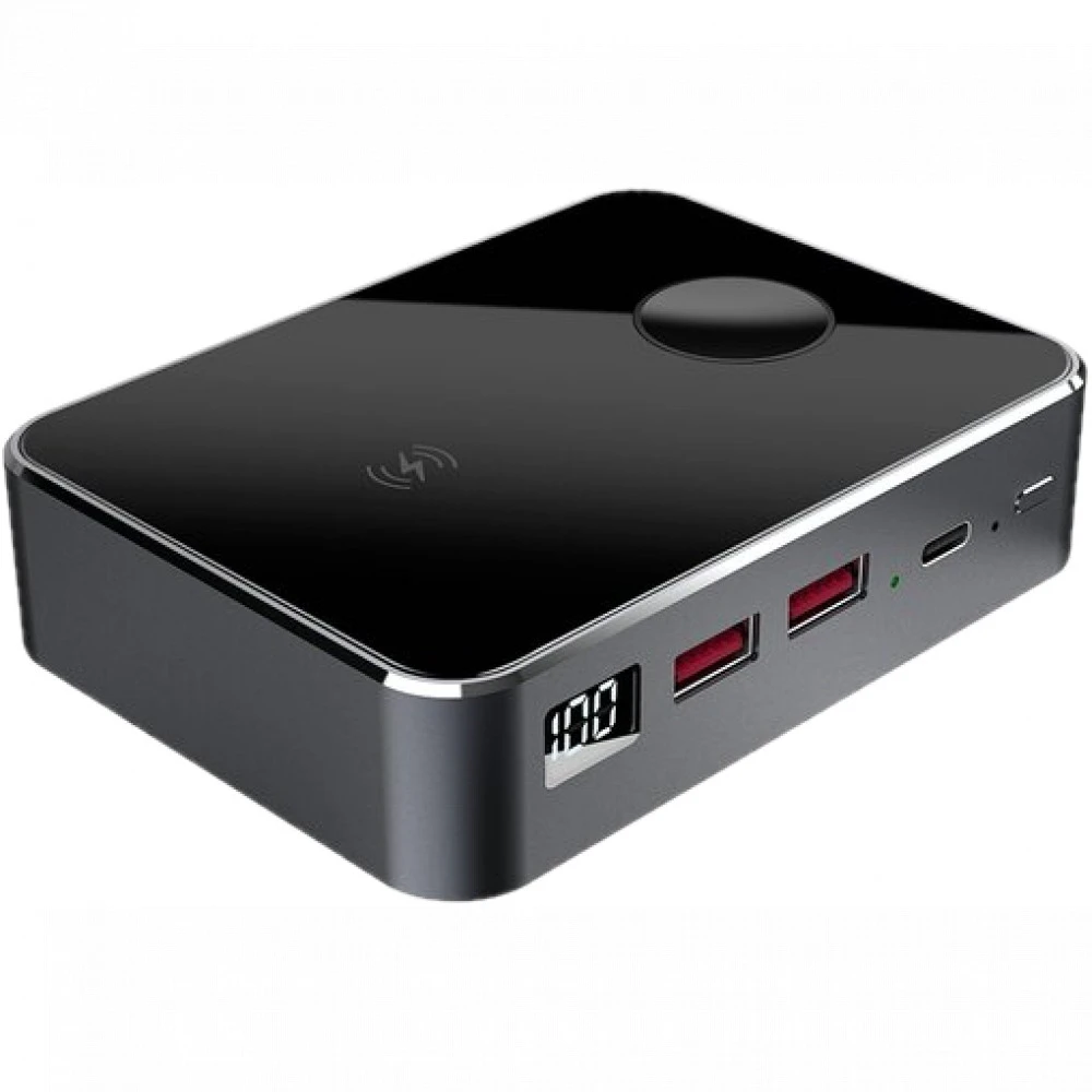 Внешний аккумулятор (Power Bank) Prestigio Graphene PD Watch Edition 20000 PPB122G_SG 20000 мАч, Черный