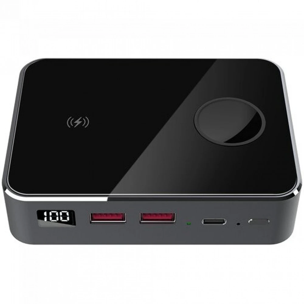 Внешний аккумулятор (Power Bank) Prestigio Graphene PD Watch Edition 20000 PPB122G_SG 20000 мАч, Черный