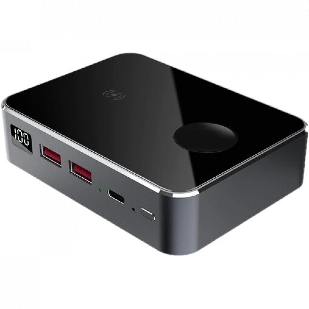 Внешний аккумулятор (Power Bank) Prestigio Graphene PD Watch Edition 20000 PPB122G_SG 20000 мАч, Черный