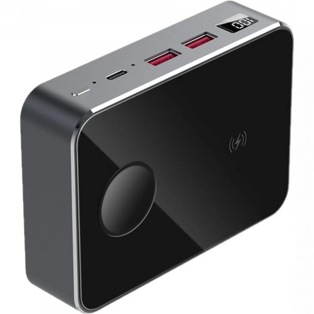 Внешний аккумулятор (Power Bank) Prestigio Graphene PD Watch Edition 20000 PPB122G_SG 20000 мАч, Черный