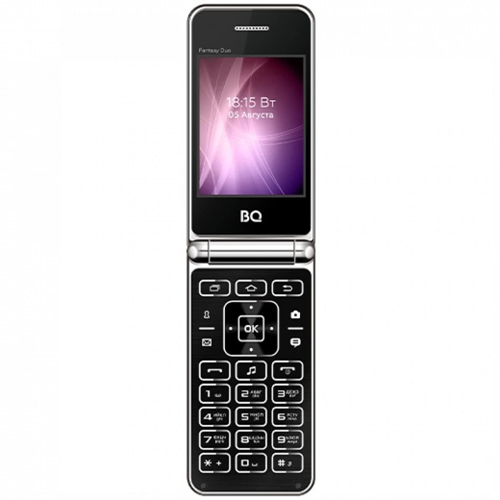 Мобильный телефон BQ 2841 Fantasy Duo Black BQ-2841 Fantasy Duo Black