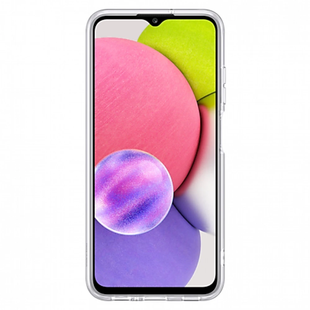 Аксессуары для смартфона Samsung Galaxy A03s Soft Clear Cover EF-QA037TTEGRU