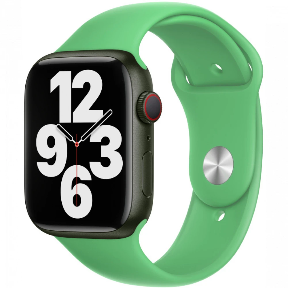 Аксессуары для смартфона Apple Ремешок 45mm Bright Green Sport Band MN2F3ZM/A