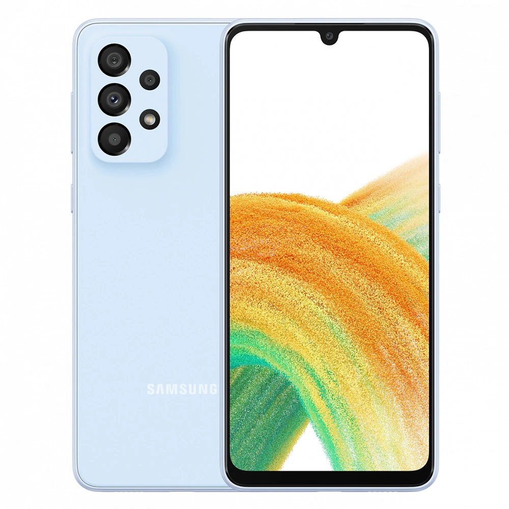 Смартфон Samsung Galaxy A33 5G 4/128GB Blue SM-A336BLBGSKZ 128 Гб, 6 Гб