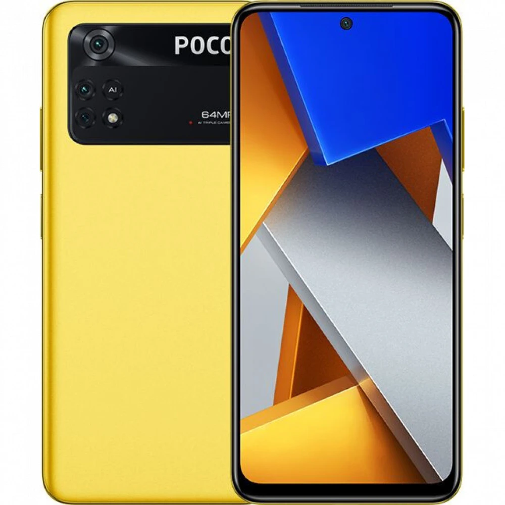 Смартфон POCO M4 PRO 2201117PG-128-YELLOW 128 Гб, 6 Гб