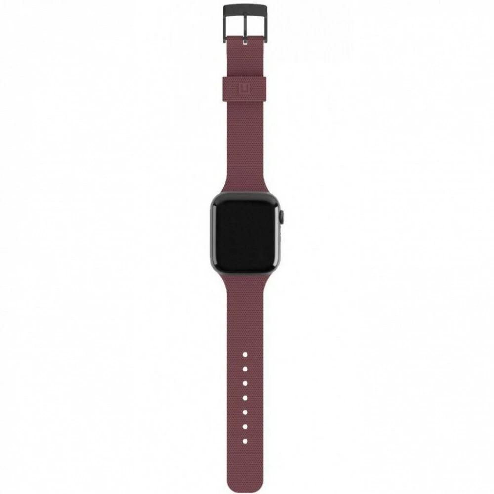 Аксессуары для смартфона UAG Ремешок DOT Textured Silicone Strap для Apple Watch 42/44/45 мм Aubergine 19249K314747