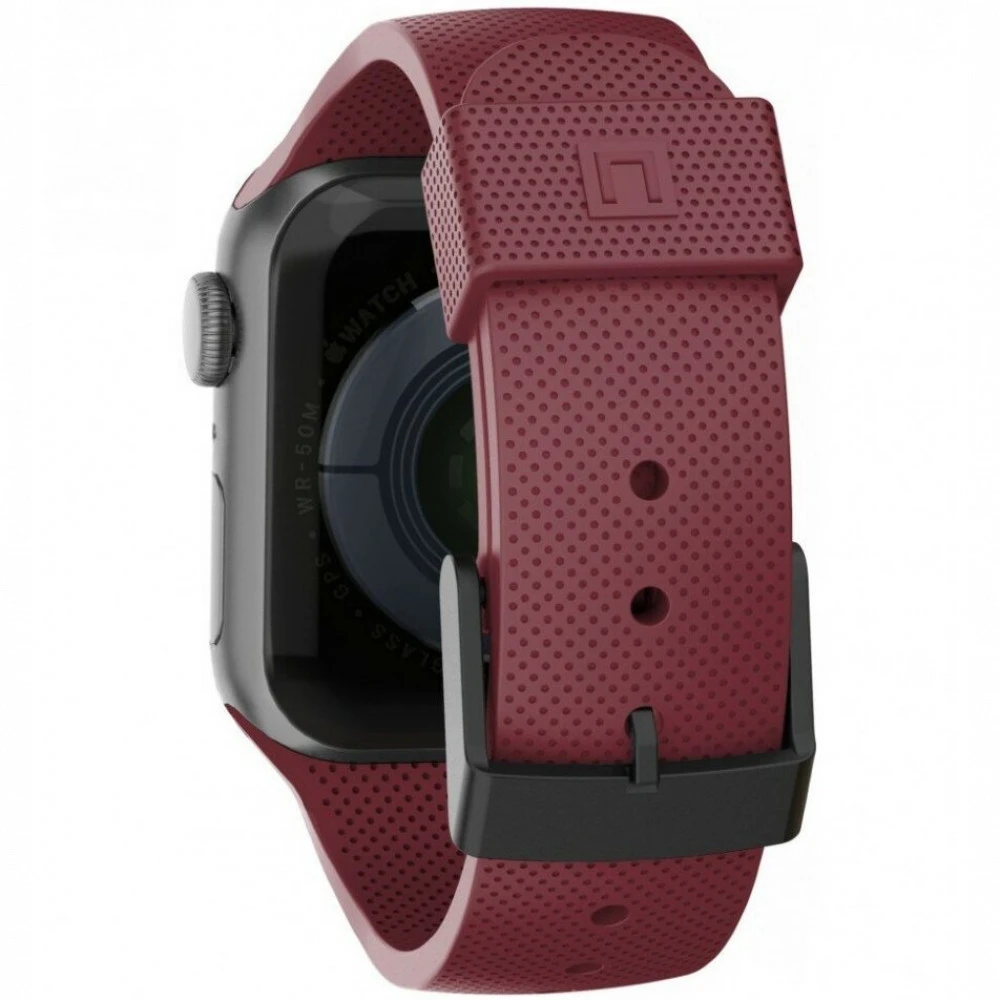 Аксессуары для смартфона UAG Ремешок DOT Textured Silicone Strap для Apple Watch 42/44/45 мм Aubergine 19249K314747