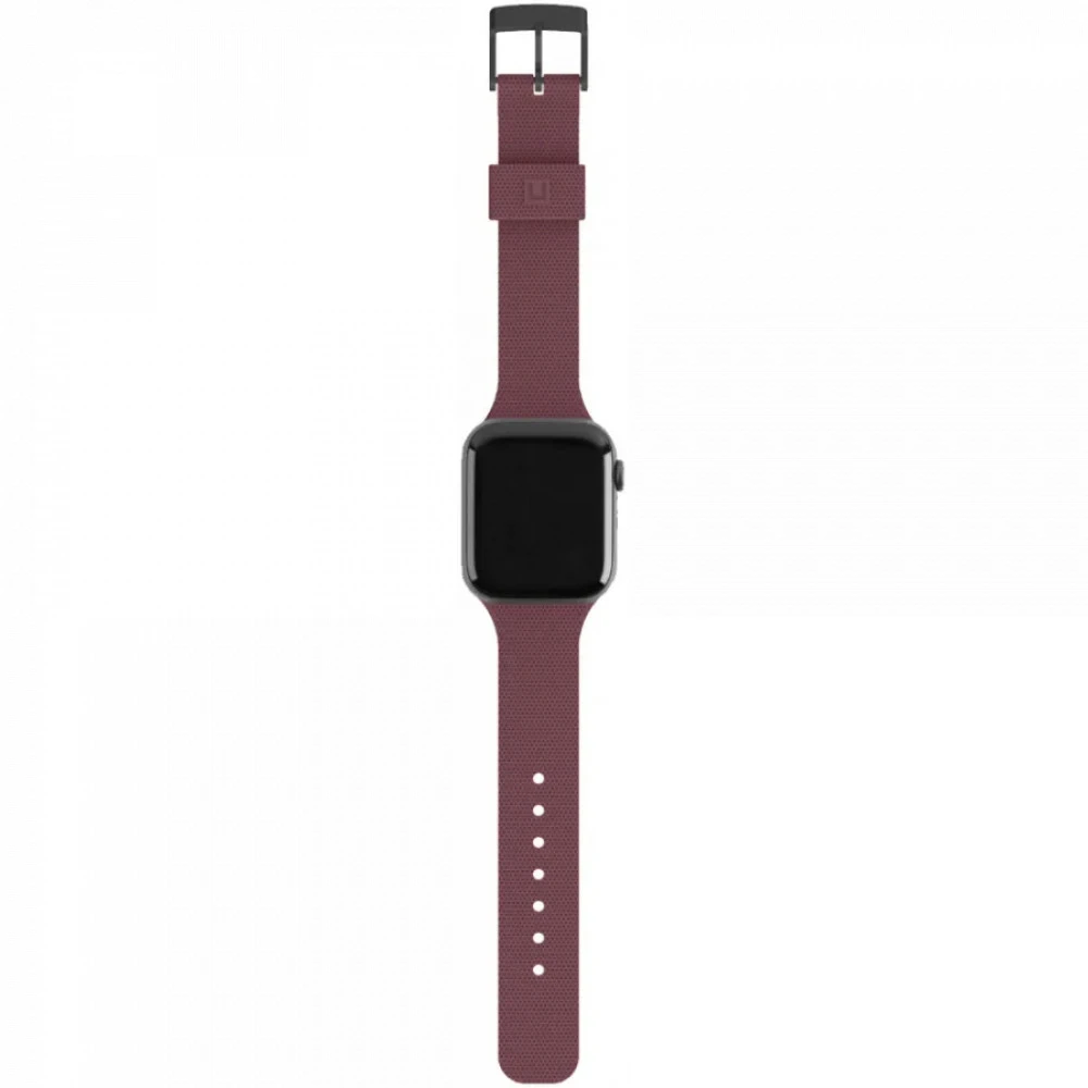 Аксессуары для смартфона UAG Ремешок DOT Textured Silicone Strap для Apple Watch 38/40/41 мм Aubergine 19248K314747