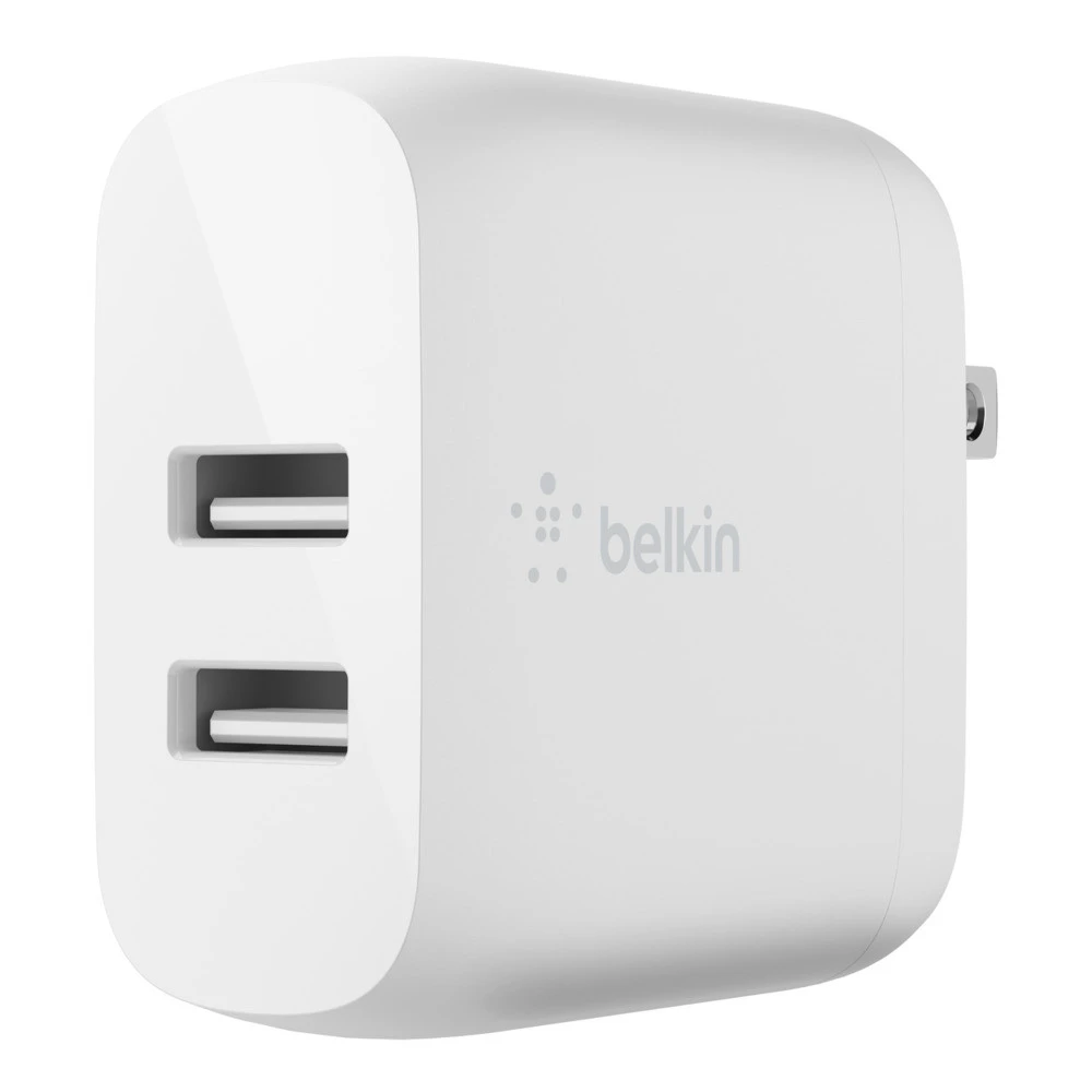 Belkin 24W DUAL USB WCB002VFWH 24
