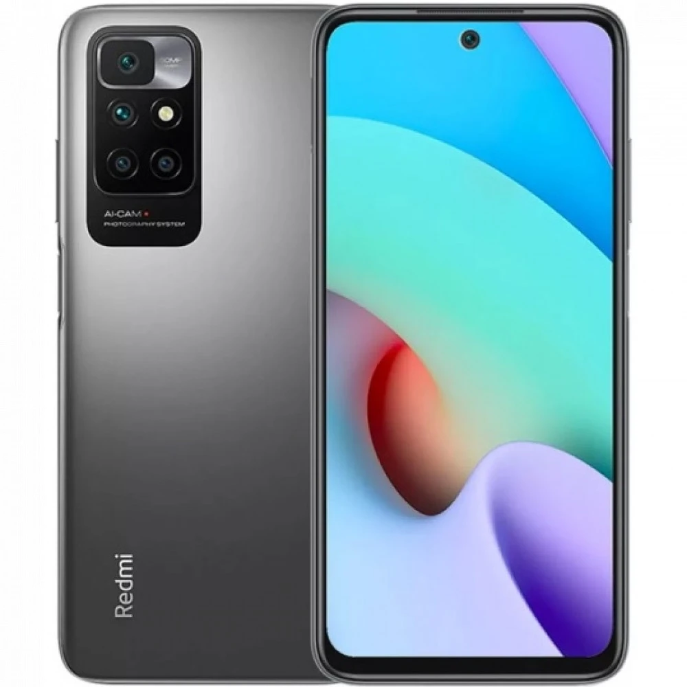 Смартфон Xiaomi Redmi 10 2022 Carbon Gray 21121119SG-64-GRAY 64 Гб, 4 Гб