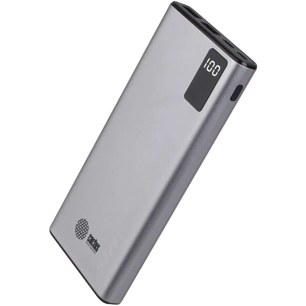 Аксессуары для смартфона Cactus Мобильный аккумулятор CS-PBFSLT-10000