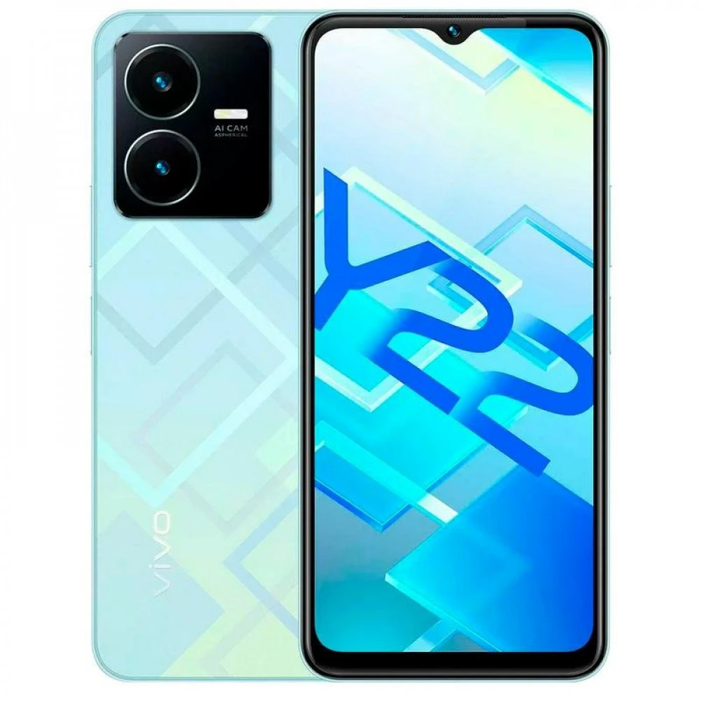 Смартфон Vivo Y22 V2207_64_Metaverse Green 64 Гб, 4 Гб