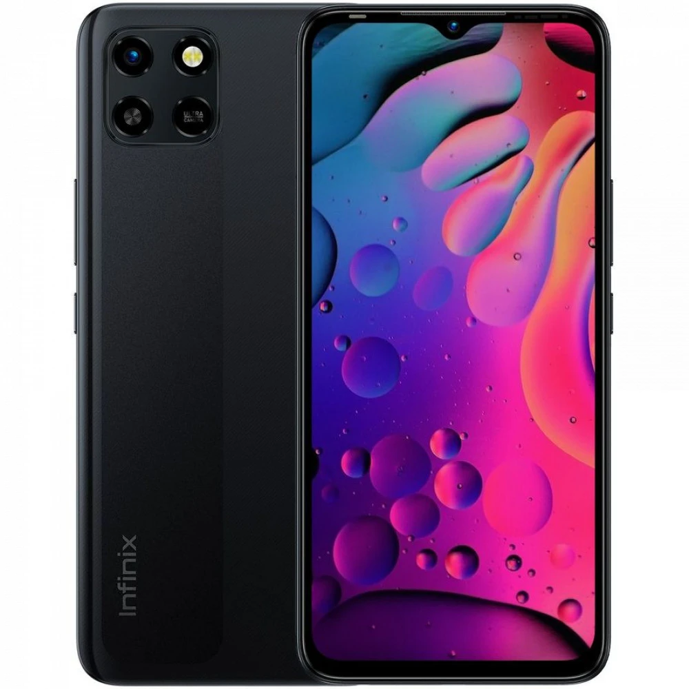 Смартфон Infinix Smart6 HD X6512black 32 Гб, 2 Гб
